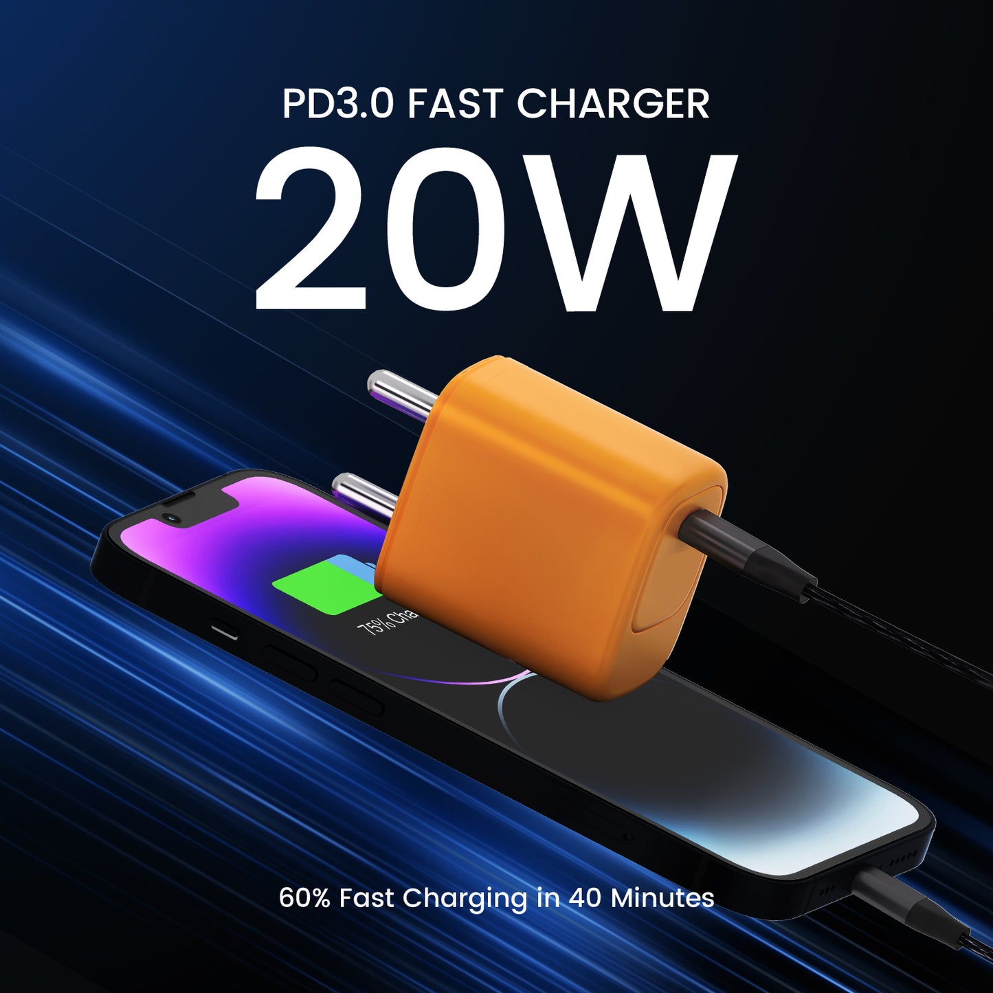 FAST CHARGING 20W GAN