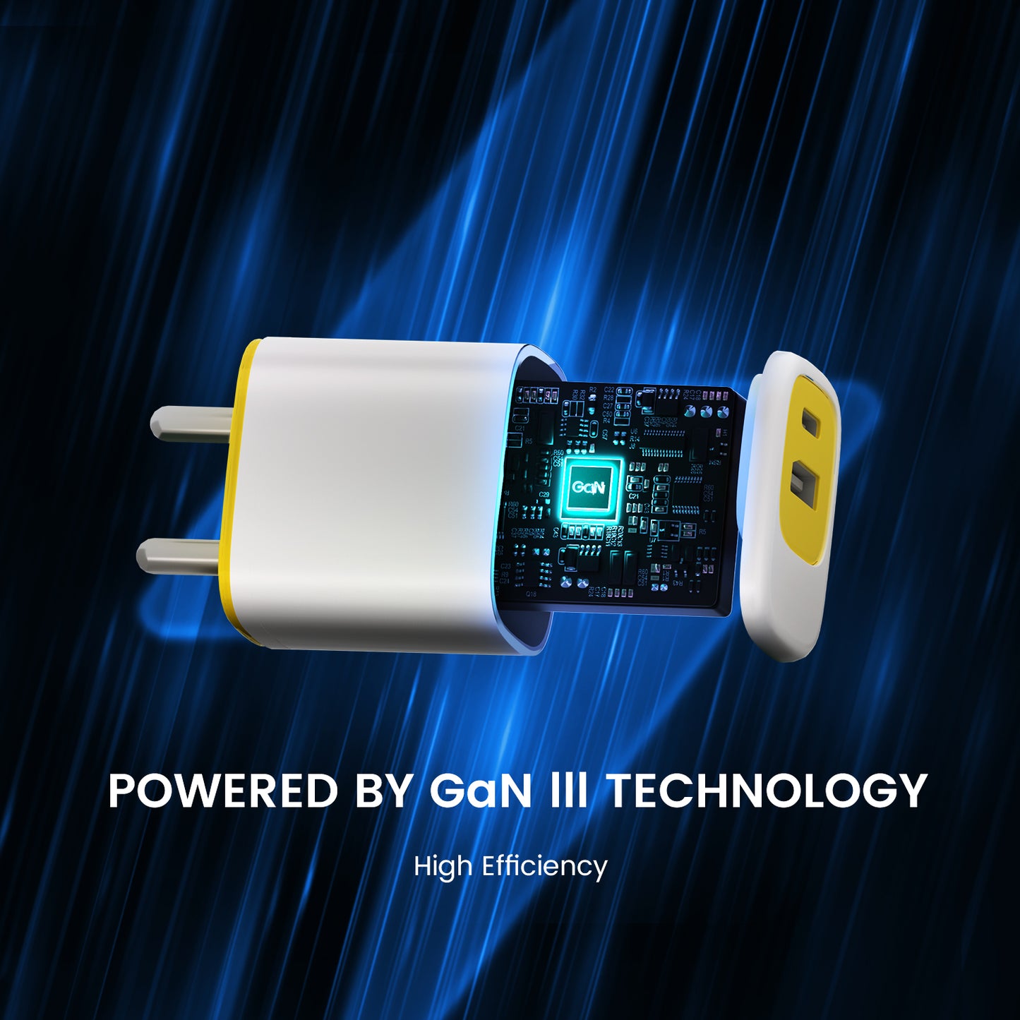 FAST CHARGING 25W GAN